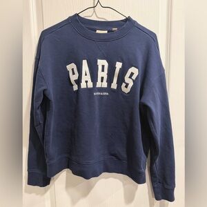 Scotch & Soda Navy Sweatshirt
